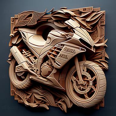 3D model Honda CBF600SA (STL)